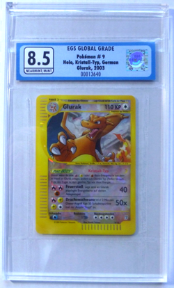 CCG Pokemon Skyridge Box Topper Set (4) Glurak,Ho-oh;Iksbat,Kabutops 3x8,5 + 1x9 - Image 1