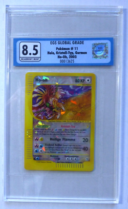 CCG Pokemon Skyridge Box Topper Set (4) Glurak,Ho-oh;Iksbat,Kabutops 3x8,5 + 1x9 - Image 2