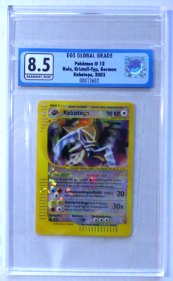 CCG Pokemon Skyridge Box Topper Set (4) Glurak,Ho-oh;Iksbat,Kabutops 3x8,5 + 1x9 - Image 3