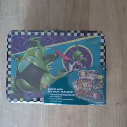 Pokemon TCG Scarlet & Violet Collector Chest Lunch Box Tin 2024 New Sealed - Image 1
