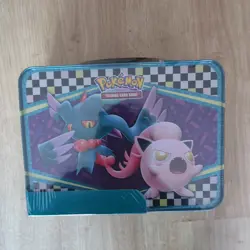 Pokemon TCG Scarlet & Violet Collector Chest Lunch Box Tin 2024 New Sealed - Image 5