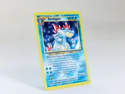 POKEMON ++FERALIGATR ++ 4/111 1999-2000 Creatures Fossil Regular VG TCG M16 - Image 2
