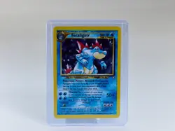 POKEMON ++FERALIGATR ++ 4/111 1999-2000 Creatures Fossil Regular VG TCG M16 - Image 4