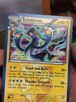Eelektross 33/101 Plasma Blast Holo Rare Pokemon TCG 2013 - Image 4
