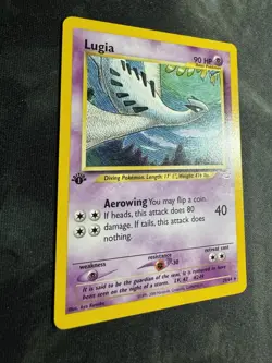 Lugia 20/64 Non-Holo Rare 1st Edition Neo Revelation 2001 Pokemon MP - Image 4
