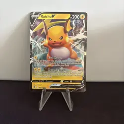 Pokemon Raichu V 045/172 SWSH09: Brilliant Stars Ultra Rare Holo - Image 1