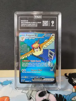 Pokemon TCG Pidgeot EX 225/197 TAG 9 Mint Obsidian Flames - Image 1