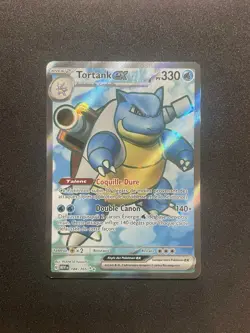 Carte Pokemon TORTANK EX - FA EV3.5 MEW FR 151 - 184/165 - Image 1