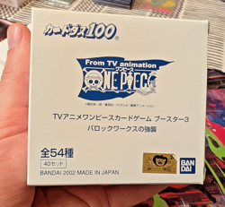One Piece 2002 Assault On Baroque Works Box Bandai Carddass Card Game - Image 1