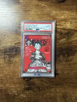 2025 One Piece Monkey D. Luffy SR Magazine Promo ST21-014 PSA 10 Gem Mint - Image 1