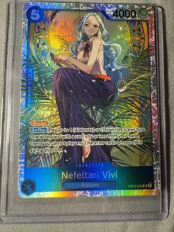 One Piece Heroine’s Edition Extra Booster Nefeltari Vivi EB03-024 SR English - Image 1
