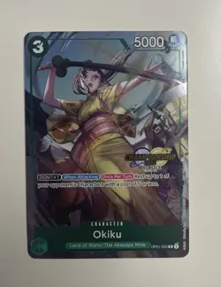 Okiku (CS 2023 Celebration Pack) - One Piece Promotion Cards (OP01-035) - Image 1