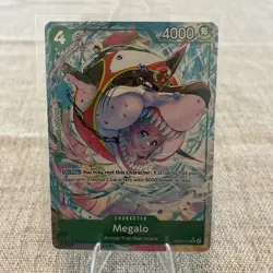 One Piece Card Game 🏴‍☠EB04-018 Megalo R NM Alt Art Foil ENGLISH - Image 1