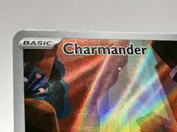Pokemon Charmander Illustration Rare Holo Card 168/165 Scarlet & Violet 151 READ - Image 2