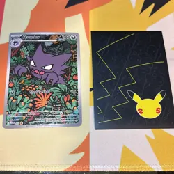 Haunter 027 Mega Evolution Illustration Rare Promo Mega Battle Pokemon Card - Image 1
