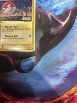 Pokemon Card - Voltorb Legend Maker 68/92 Common Reverse Holo Stamped SWIRL ￼ - Image 2