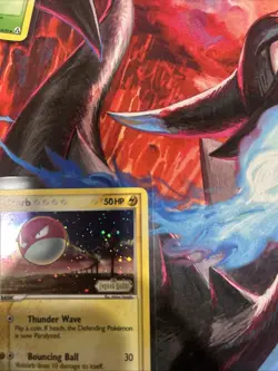Pokemon Card - Voltorb Legend Maker 68/92 Common Reverse Holo Stamped SWIRL ￼ - Image 4