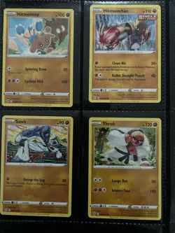 Pokemon TCG Lot Of 4 Fighting Type Pokemon Cards All NM - Image 1