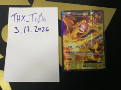 Charizard EX XY121 XY Promo Holo Pokemon TCG Card 1x Damaged - Image 1