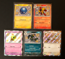 Pokemon Card TCG - Paldean Fates - Baby Shiny Bundle Collection x5 - NM ⭐ - Image 1