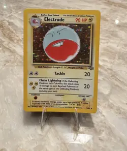 ELECTRODE TCG Holo Rare Jungle Card 2/64 1999 vintage Pokemon card - Image 2
