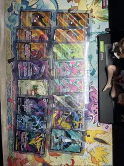 Pokemon Full Art EX lot Double Rare 16 Cards Stunfisk Kyurem Oricorio Empoleon - Image 1