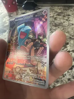 Team Rocket's Wobbuffet 203 Sv: Scarlet & Violet Promo Cards Holo - Image 3
