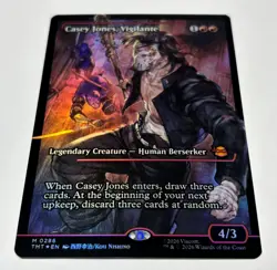Casey Jones, Vigilante (0286) (Showcase) Teenage Mutant Ninja Turtles Foil - Image 2