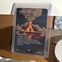 MTG, Volcano of Roku's Island - Valakut, the Molten Pinnacle NM - Image 1