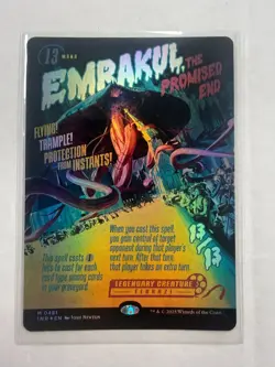 Mtg. Emrakul, the Promised End. Foil Poster Showcase. Innistrad Remastered. PF - Image 1