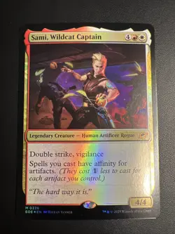 Sami, Wildcat Captain *** FOIL *** - MTG EOE Edge of Eternities - NM/MINT - Image 1