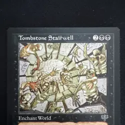 Tombstone Stairwell Magic the Gathering MTG 1996 - Image 2