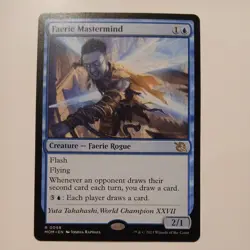 MTG 1x Faerie Mastermind / March of the Machine / Rare / NM / Magic - Image 1