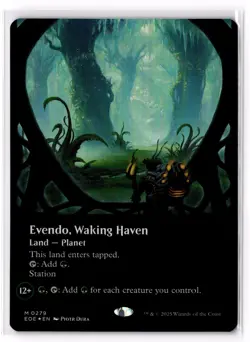 Evendo, Waking Haven (Borderless) 279 Edge of Eternities Foil NM - Image 1