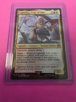 Lightning, Army of One #0233 MTG FIN Regular Final Fantasy Near Mint - Image 2