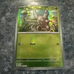 POKEMON PINSIR #003/131 COMMON POKEBALL HOLOFOIL PRISMATIC EVOLUTIONS NM CARD - Image 1