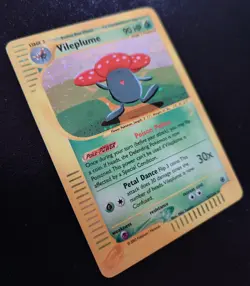 Pokemon TCG-2002 Expedition Base Set-Vileplume Holo-31/165-M/NM-e-Reader🔥🔥 - Image 2