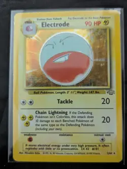 Electrode Holo 2/64 – Jungle – English Pokemon Card – Vintage (1999) - Image 1