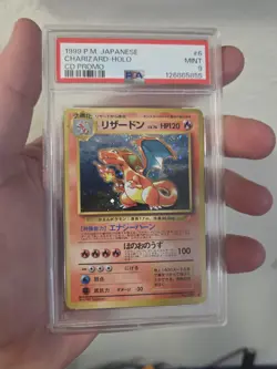 Nintendo Charizard CD Promo Holo 1999 Japanese PSA 9 Pokemon TCG Card #6 - Image 2