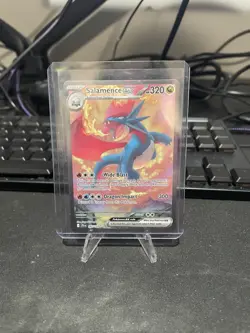 Pokemon TCG Salamence EX Journey Together Special Illustration Rare Card 187/159 - Image 1