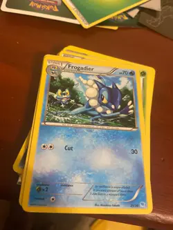 Frogadier 21/30 Pokemon XY Trainer Kit: Pikachu Libre & Suicune Common NM - Image 1