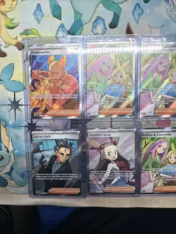Pokemon 12 Card Full Art Trainer Lot Anthems Jasmine’s Gaze Ascended Heroes - Image 2