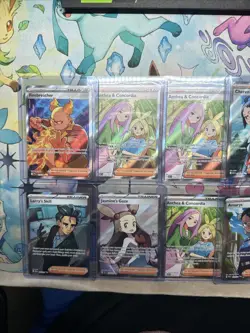 Pokemon 12 Card Full Art Trainer Lot Anthems Jasmine’s Gaze Ascended Heroes - Image 3