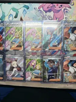 Pokemon 12 Card Full Art Trainer Lot Anthems Jasmine’s Gaze Ascended Heroes - Image 5