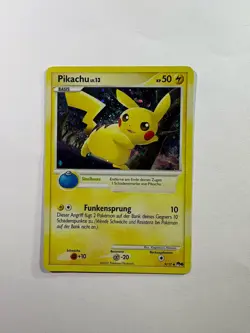 Pikachu POP Series 6 Holofoil 9/17 2007 Pokemon TCG De Lightly Played - Image 1