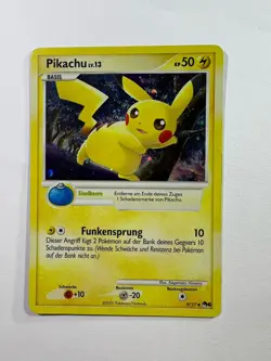 Pikachu POP Series 6 Holofoil 9/17 2007 Pokemon TCG De Lightly Played - Image 2