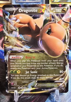Charizard EX XY 29 Promo, Holo Pokemon LP, Dragonite Ex 74/111 MP - Image 3