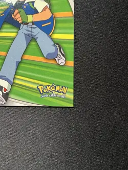 Ash Ketchum (HV1) Pokemon 2000 Topps TV Animation Edition Non Holo LP Blue Label - Image 4