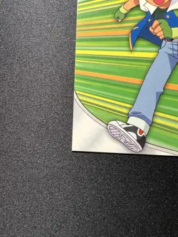 Ash Ketchum (HV1) Pokemon 2000 Topps TV Animation Edition Non Holo LP Blue Label - Image 5