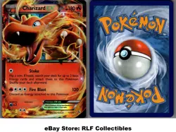 2014 Pokemon, XY Flashfire, #11/106 Charizard EX, Holo Ultra Rare - Image 1